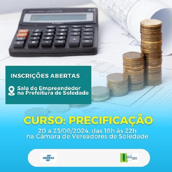 Curso de Precificação: Inscreva-se Agora!