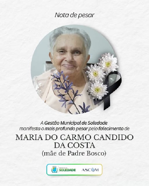 NOTA DE FALECIMENTO